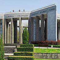 American Memorial at the Hill of Mardasson, Bastogne, Belgium